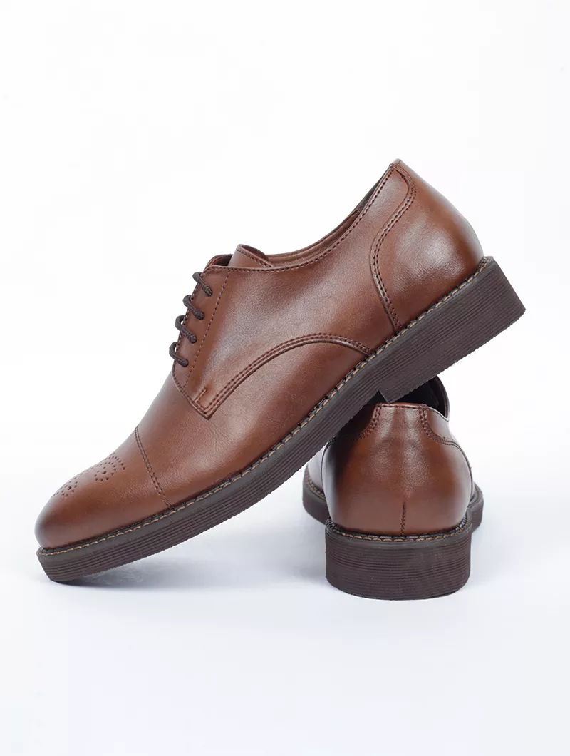 Derbies en cuir